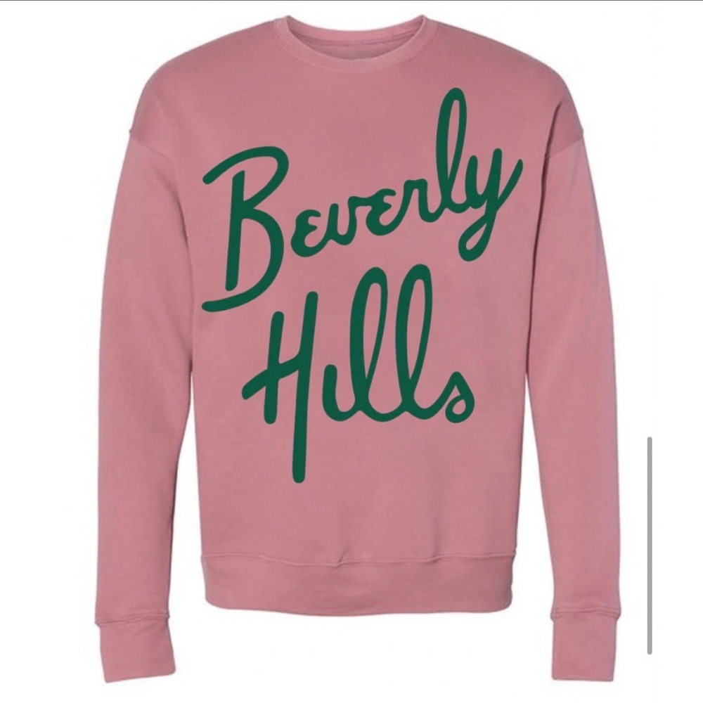 LA | TC PRESLIE CREWNECK - Beverly Hills Vintage (Mauve) NWT